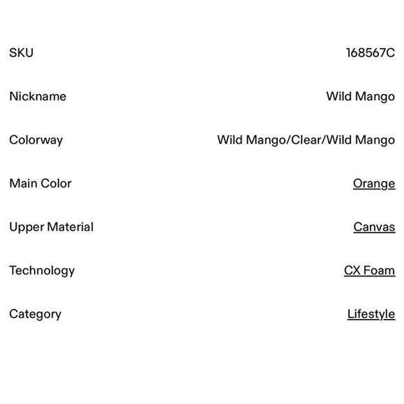 Converse Chuck Taylor All Star CX High Wild Mango Men’s US 9.5 Pre-Own Excellent - Picture 9 of 9